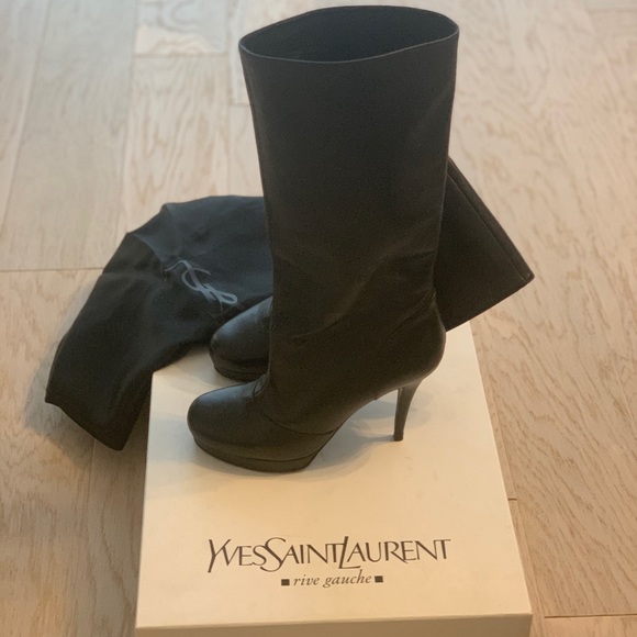 ysl tribute boots